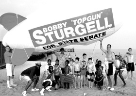 airborn Sturgell sign