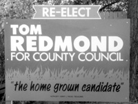 Tom Redmond sign