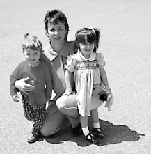 cover pic, Peggy Minner and kids