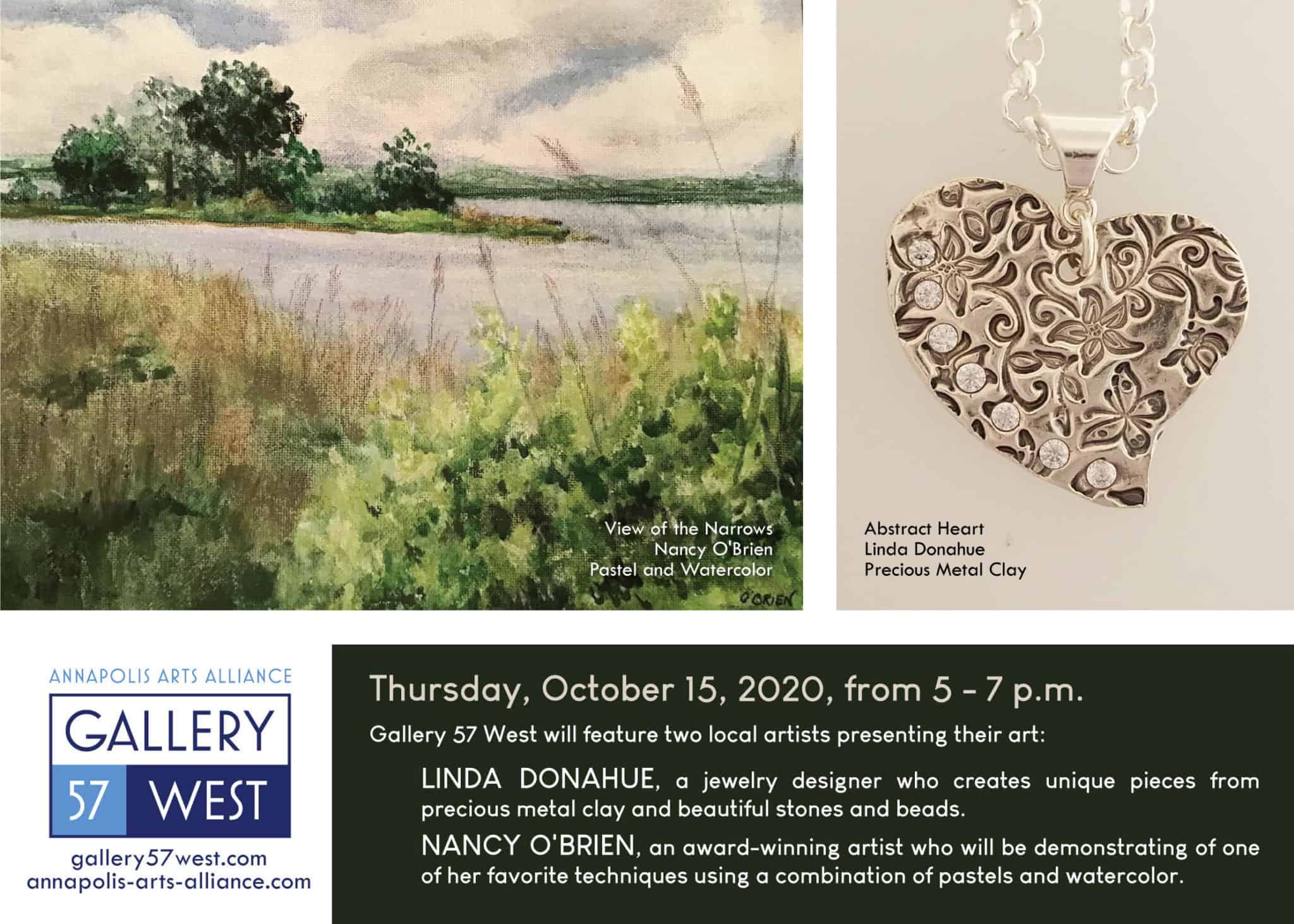 Artist talk and demonstration with Linda Donahue and Nancy O’Brien at